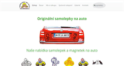 Desktop Screenshot of ditevaute.cz